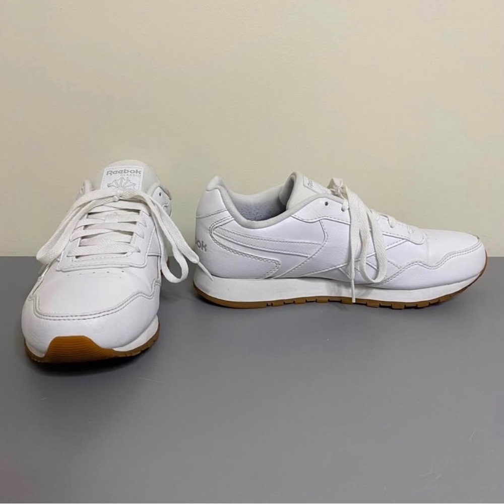 Reebok Classic White Ortholite Women’s Sneakers Size 8